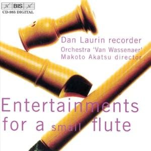 Laurin / Babell / Woodcock / Sammartini /baston - Entertainments for Small Flute 1CD