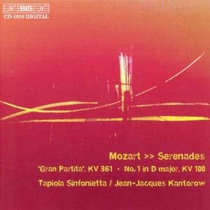 Mozart / Tapiola Sinfonietta / Kantorow - Serenades 1 1CD