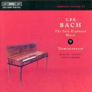 Bach,c.p.e. / Spanyi - Complete Keyboard Works 9 1CD