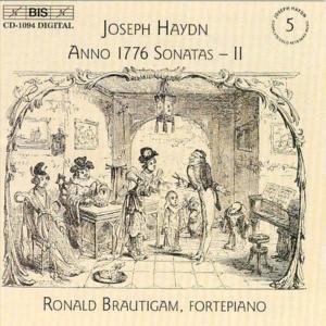 Haydn / Brautigam - Piano Sonatas 5 (Anno 1776 Sonatas Ii) 1CD
