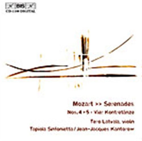 Mozart / Kantorow / Tapiola Sinfonietta - Serenades / 4 Contradances 1CD