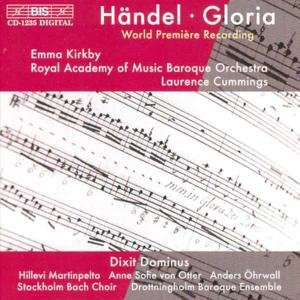 Handel / Cummings / Otter / Kirkby / Royal Acad - Gloria (Premiere) / Dixit Dominus 1CD