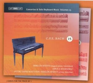 Opus X Ensspanyi - Cpe Bachconcertos Solo Keyboard 15 2CD