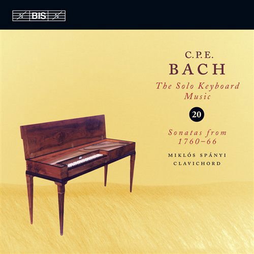 Bach,c.p.e. / Spanyi - Solo Keyboard Music 20 1CD