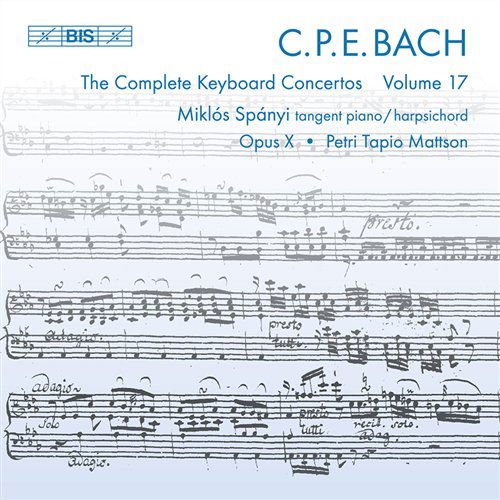 Bach,c.p.e. / Opus X Ensemble / Mattson - Complete Keyboard Concertos 1CD