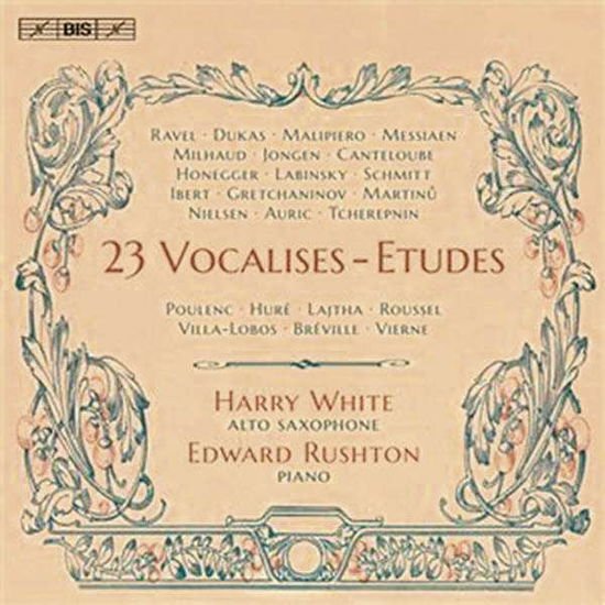 Auric,g. / White,harry / Rushton,edward - 23 Vocalises-etudes 1CD