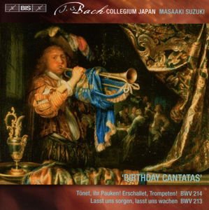 BCJ OR & CHRSUZUKI Bachbirthday Cantatas CD