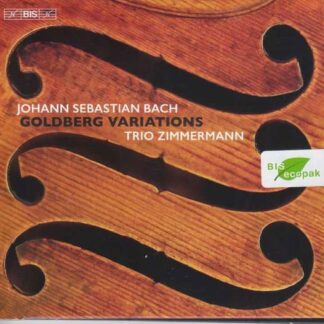 Trio Zimmermann - Goldberg Variations 1CD