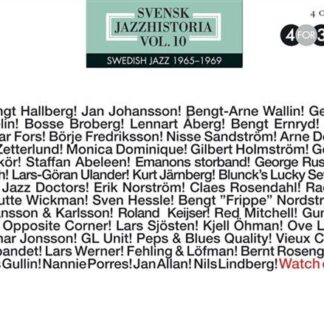 Swedish Jazz History 10: Watch Out / Various - Svensk Jazzhistoria Vol 10 1965-1969 - Watch Out! 4CD