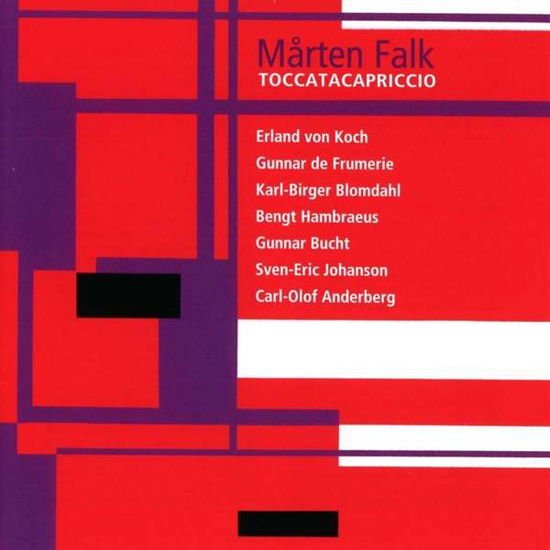 MARTEN FALK TOCCATACAPRICCIO CD