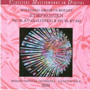 MOZART WOLFGANG AMADEUS SYMPHONIEN 36 UND 39 CD