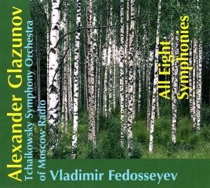 Glazunov / Tchaikovsky Sym Orch / Fedoseyev - All Eight Symphonies 4CD