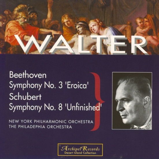 Beethoven / Walter - Sinfonie 3 Schubert 8 1CD