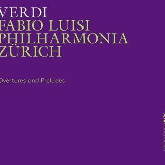 PHILHARMONIA ZURICH/LUISI VERDIOVERTURES CD