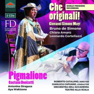 Roberto Catalano, Gianluca Capuano, Accademia Teatro Alla Scala - Giovanni Simone Mayr: Che Originali! / Gaetano Donizetti: Pigmalione 2CD