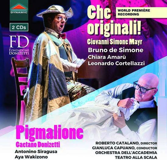 Roberto Catalano, Gianluca Capuano, Accademia Teatro Alla Scala - Giovanni Simone Mayr: Che Originali! / Gaetano Donizetti: Pigmalione 2CD