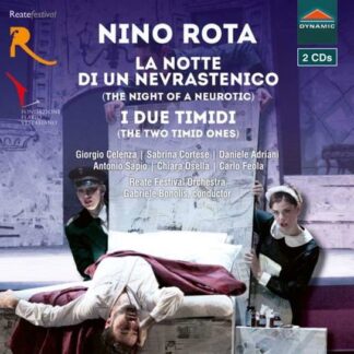Gabriele Bonolis Reate Festival Orchestra - Nino Rota: La Notte Di Un Nevrastenico / I Due Timidi 2CD