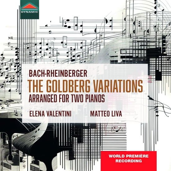 LIVA/VALENTINI BACH/RHEINBERGER - GOLDBERG V CD