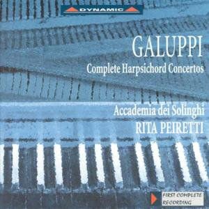 Galuppi / Academia Dei Solinghi / Peiretti - Complete Harpsichord Concerti 1CD
