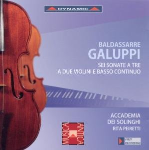 Acad Dei Solinghipeiretti - Galuppisei Sonate A Tre 1CD