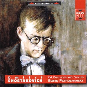 BORIS PETRUSHANSKI  PIANO SHOSTAKOVICH PRELUDES & FUGUE CD