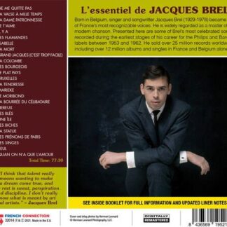 Jacques Brel - LEssentiel De Jacques Brel (26 Top Tracks) 1CD