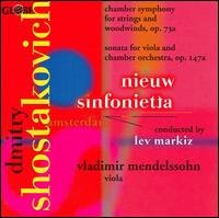 Mendelssohn, Vladimir / Nieuw Sinfonietta Amsterdam / Markiz, Lev - Chamber Symphony / Sonata for violin and Chamber Orchestra Globe Klassisk 1CD