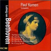 Beethoven / Komen - Piano Sonatas 1CD