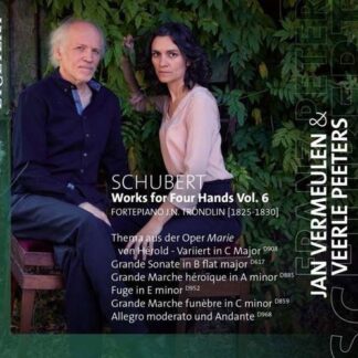 Jan Vermeulen - Schubert - Works for 4 Hands Vol.6 1CD