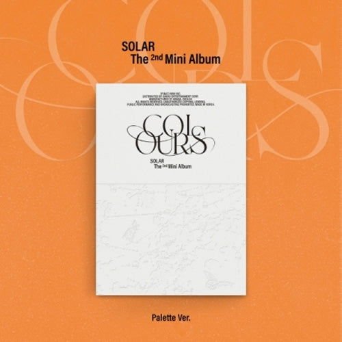 Solar (MAMAMOO) - Colours 1CD