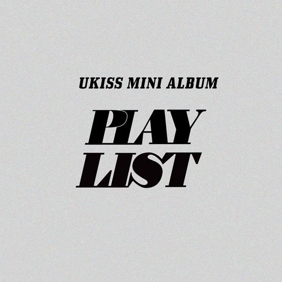 Ukiss - Play List 1CD