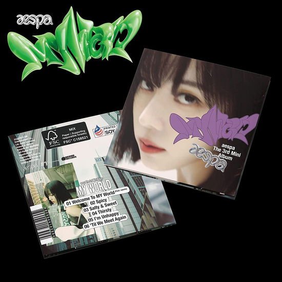Aespa - My World (Poster Version Winter Cover) 1CD
