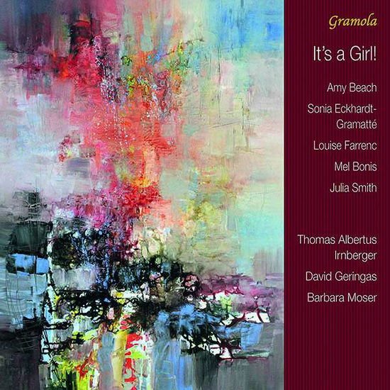 Geringas, David / Irnberger, Thomas Albertus / Moser, Barbara - Amy Marcy Beach / Sonia Eckhardt-Gramatte / Louise Farrenc / Melanie Helene Bonis / Julia Frances Smith: Its A Girl! Piano Trios By Female Composers 1CD