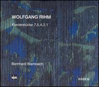 Rihm / Wambach - Klavierstucke 1CD