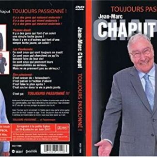 JEAN MARC CHAPUT Toujours Passionne DVD