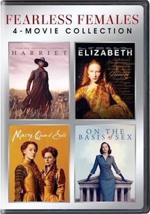 Fearless Females 4-Movie Collection (Harriet / Elizabeth / Mary Queen Of Scots /On The Basis Of Sex) (USA Import) DVD