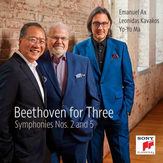 Emanuel Ax / Leonidas Kavakos / Yo-yo-ma - Beethoven For Three: Symphonies No.S 2 & 5 1CD