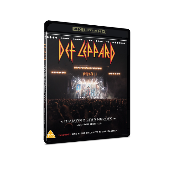Def Leppard Diamond Star Heroes Live From Sheffield Blu-ray