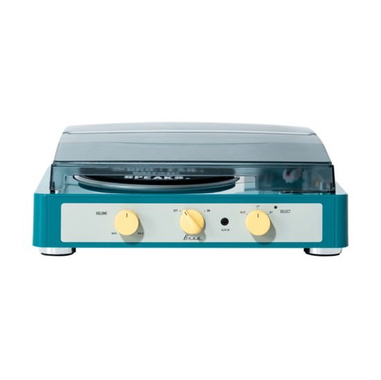 Gadhouse - Brad MKII Record player (Built-In Bluetooth 5.0 & Pitch Control) (Green) 1LP