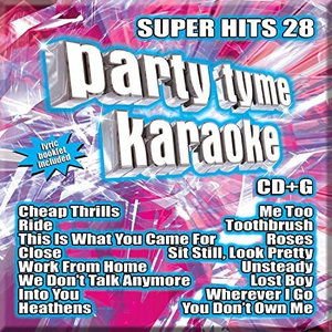 Party Tyme Karaoke - Super Hits 28 16 Songcd & G DVD