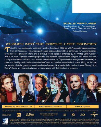 Seaquest Dsv - the Complete Series BD - Seaquest Dsv - the Complete Series BD Blu-ray