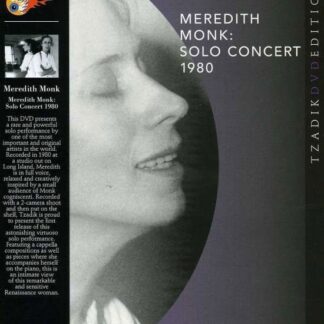Meredith Monk - Solo Concert 1980 DVD