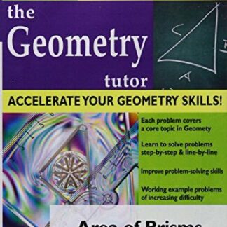 Geometry Tutor: Area of Prisms - Geometry Tutor Area Of Prisms DVD