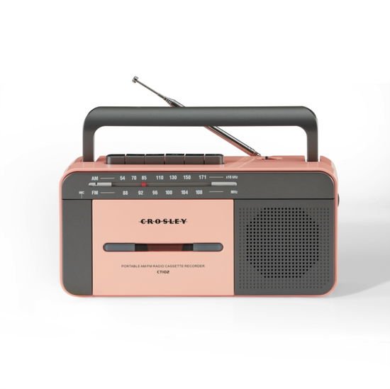 Crosley - Ct102 Cassette Player (Rose Gold / Grey) (UK Adapter)