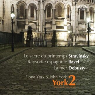 York2 / Stravinsky / Ravel / Debussy - One Piano Four Hands 1CD