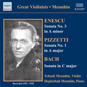 Menuhin, Hephzibah / Menuhin, Yehudi - Violinsonaten 1CD