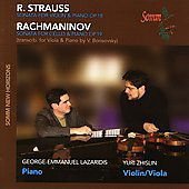 Strauss / Rachmaninoff / Lazaridis / Zhislin - Music of Strauss & Rachmaninoff 1CD