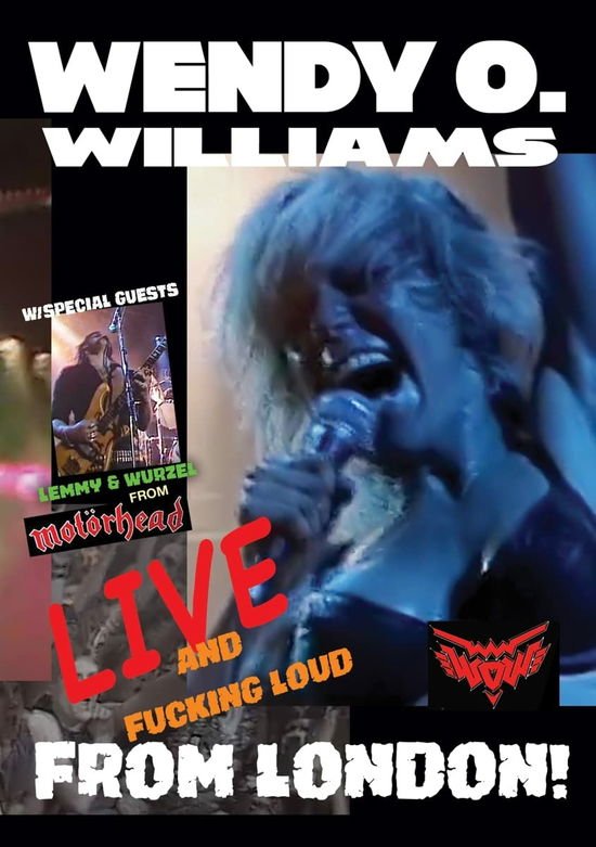 Wendy O. Williams - Wow: Live And Fucking Loud From London! DVD