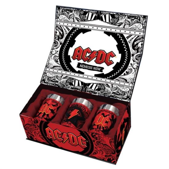 AC/DC - AC/DC Logo Shot Glass Set (Set Of 3)