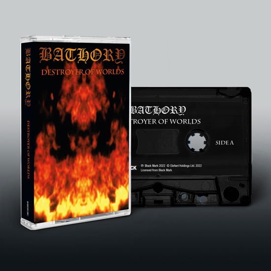 BATHORY DESTROYER OF WORLDS Cassette